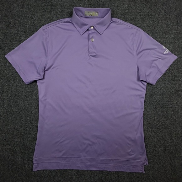 Peter Millar Other - Peter Millar Polo Shirt Mens M Purple Featherweight Broadmoor Golf Club